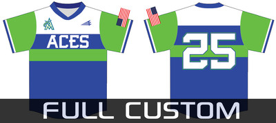 Midland Aces Baseball Custom Jersey Design #2