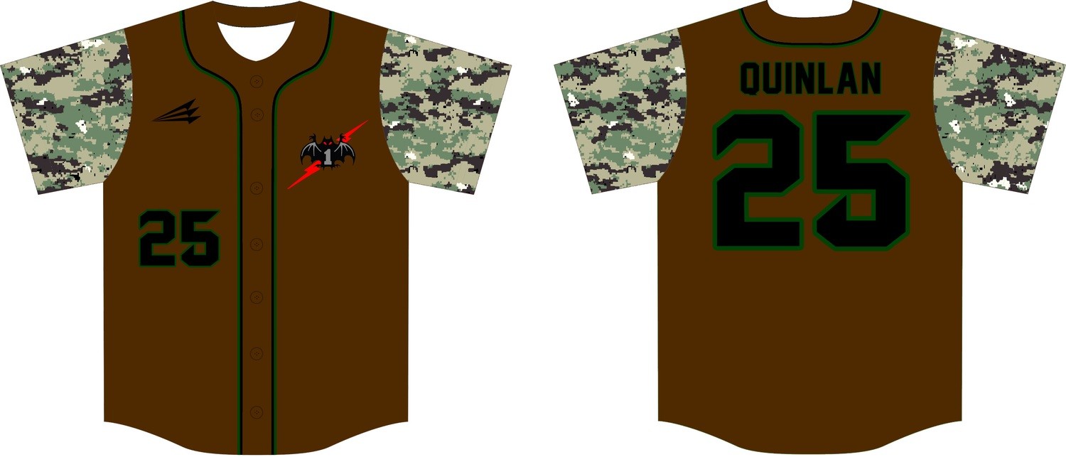 World Watchers Custom Baseball Jersey - Design 1B