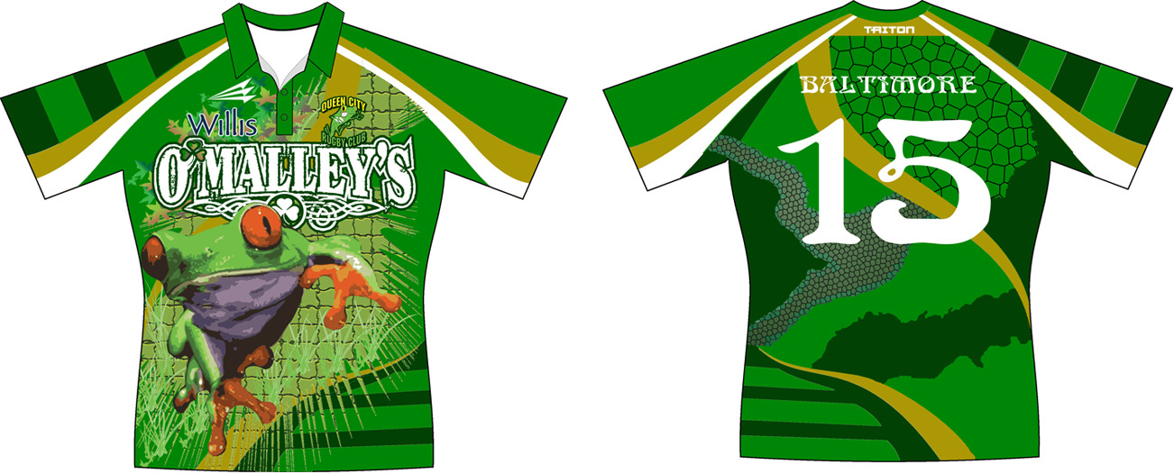 Queen City RFC Jersey Design #3