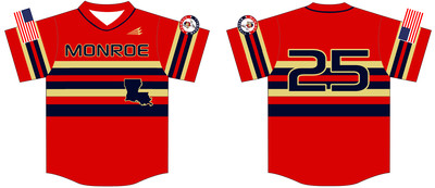 Monroe Custom NanoDri Baseball Jersey #1F