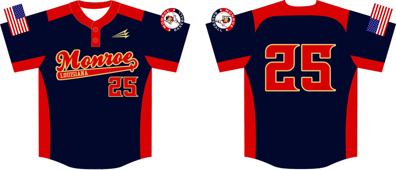 Monroe Custom HexaFlex Baseball Jersey #5H