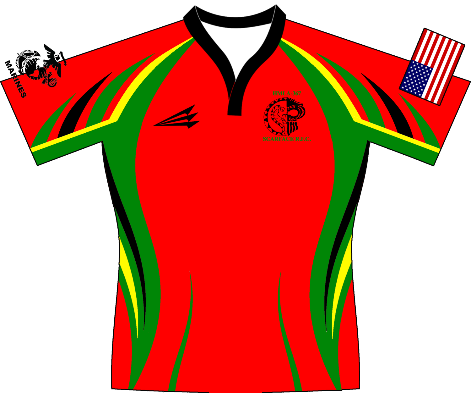 Scarface RFC Rugby Jersey