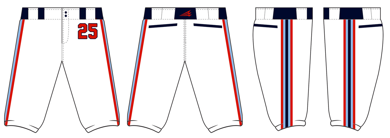 Tombigbee Tribe 9U Stacheman Elite Custom Knicker Pants #BP8