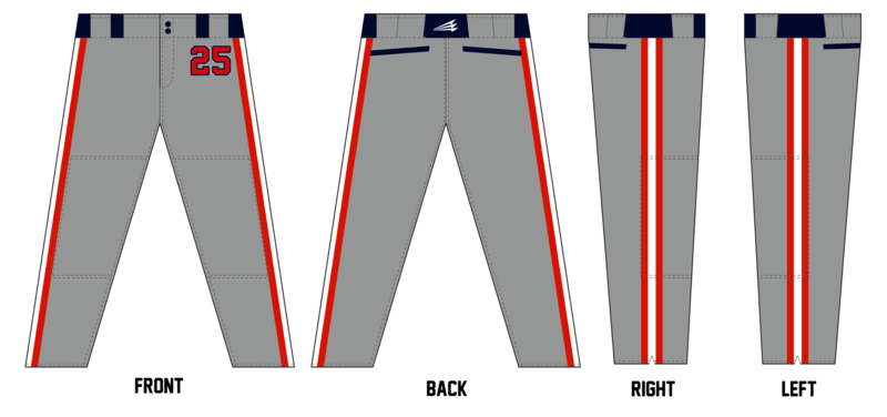 Tombigbee Tribe 9U Stacheman Elite Custom Long Pants #BP9B