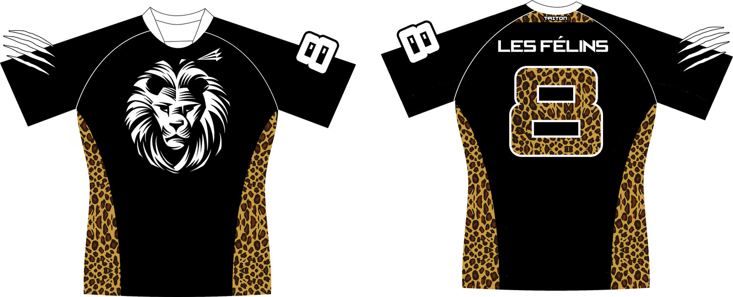 Les Felins Team Jersey Order (11 Jerseys)