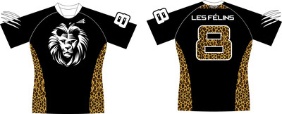 Les Felins Team Jersey Order (11 Jerseys)