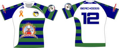 Monterey Beachdogs Team Jersey Order (Set of 23)