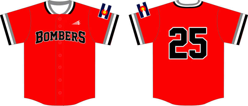 Greeley Bombers Custom Jersey Design #4