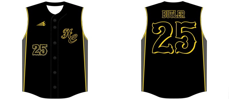 Hub City Custom Baseball Jersey #4D