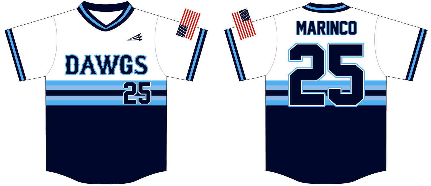Michigan Dawgs Custom Hexaflex Baseball Jersey #J1A