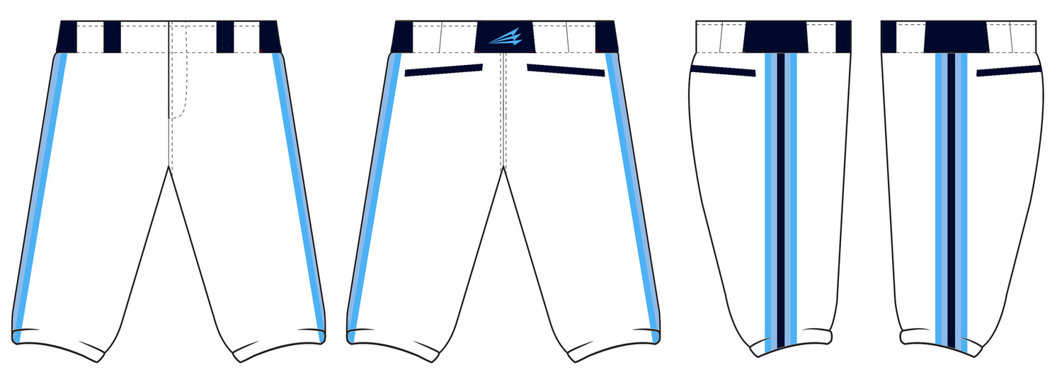 Michigan Dawgs Custom Stacheman Elite Knicker Pant #BP1C