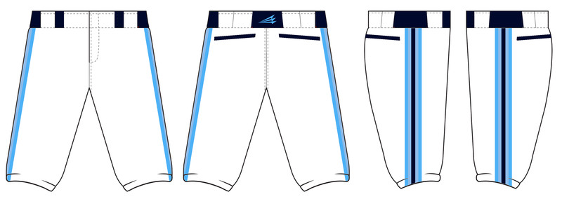 Michigan Dawgs Custom Stacheman Elite Knicker Pant #BP1C