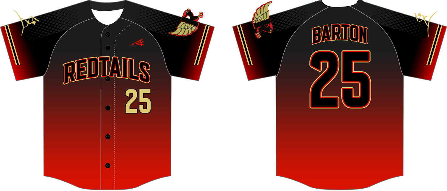 Redtails Baseball Custom Hexaflex Baseball Jersey #J1