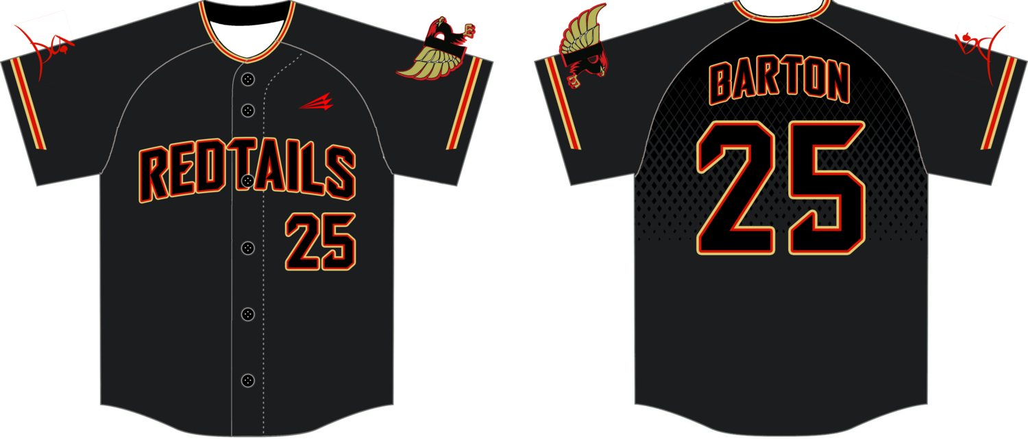 Redtails Baseball Custom Hexaflex Baseball Jersey #J2