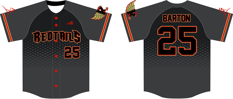 Redtails Baseball Custom Hexaflex Baseball Jersey #J4