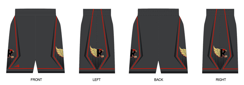 Redtails Baseball Custom Revolution Pocket Shorts #RV1