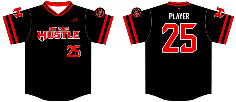 Bay Area Hustle Custom NanoDri Baseball Jersey #J1B