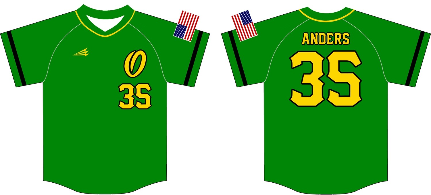 O&#39;Donnell&#39;s Baseball Custom Jersey #2D