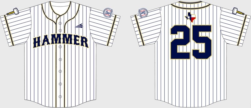 BPT Hammer Custom Baseball Jersey #4A