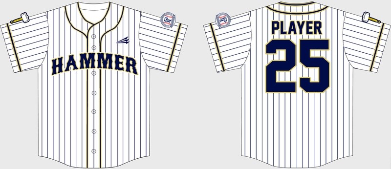 BPT Hammer Custom Baseball Jersey #4B