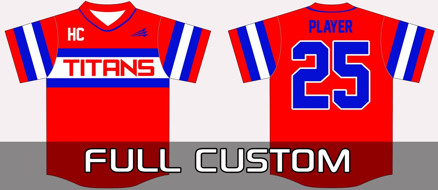 Howard County Titans Baseball Throwback Jersey