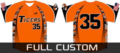 New Richmond Tigers Custom Baseball Jersey #1c