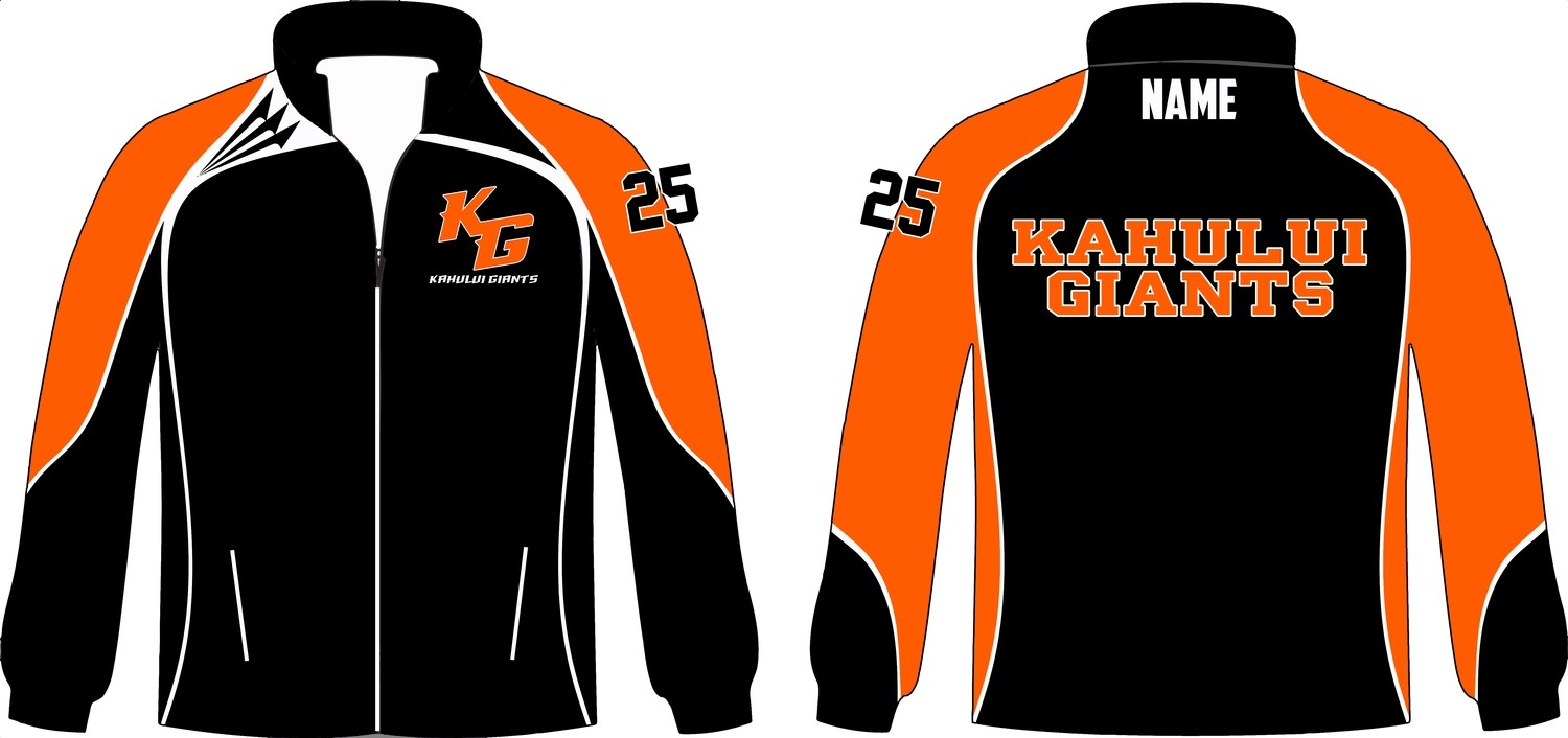 Kahului Giants Baseball Crusader Rainproof Jacket