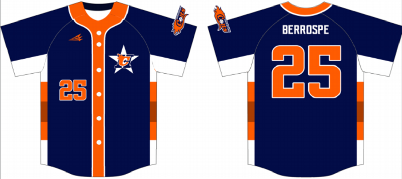 Houston Colts Custom Baseball Jersey Design #6