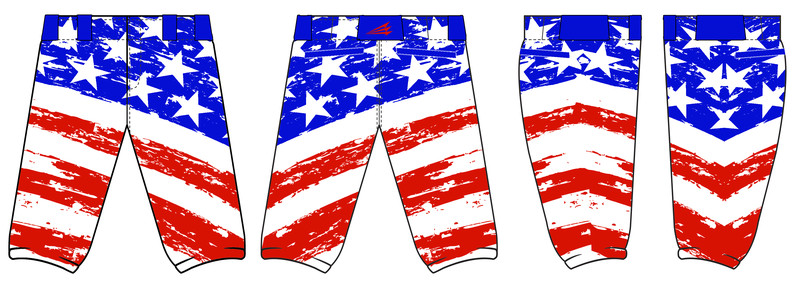 Keokuk River Bandits Stacheman Elite Custom Knicker Pants #BP7B
