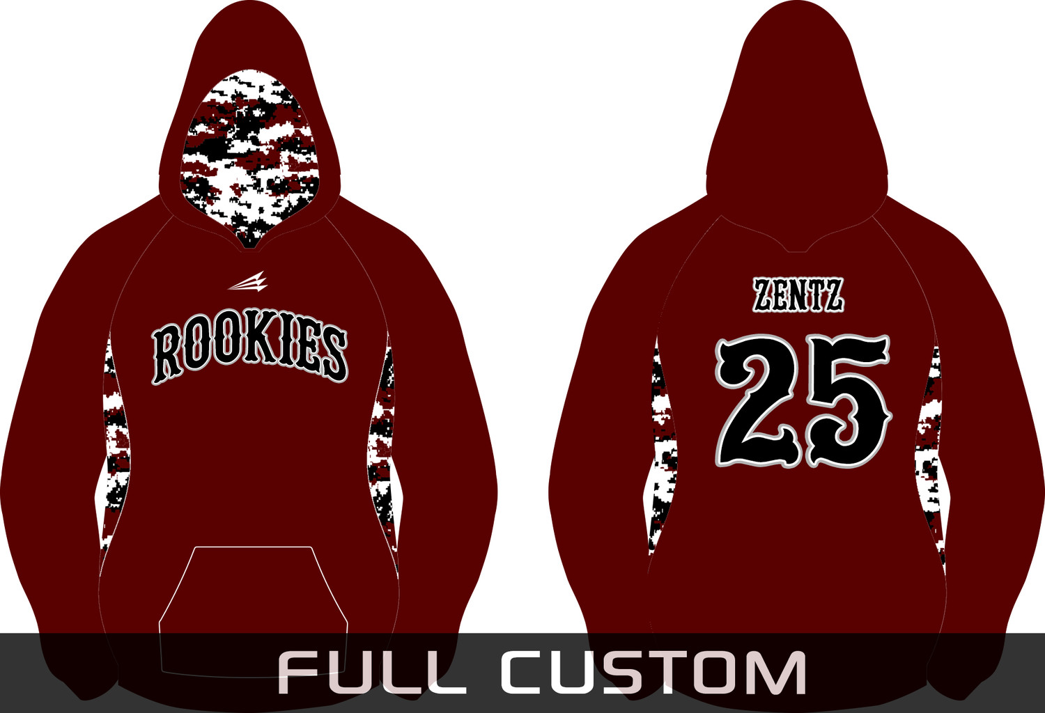 Dunkirk Rookies Baseball Vulcan Winterproof Hoodie