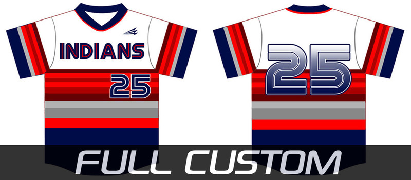 East Cobb Indians Baseball Custom Jersey Design #1