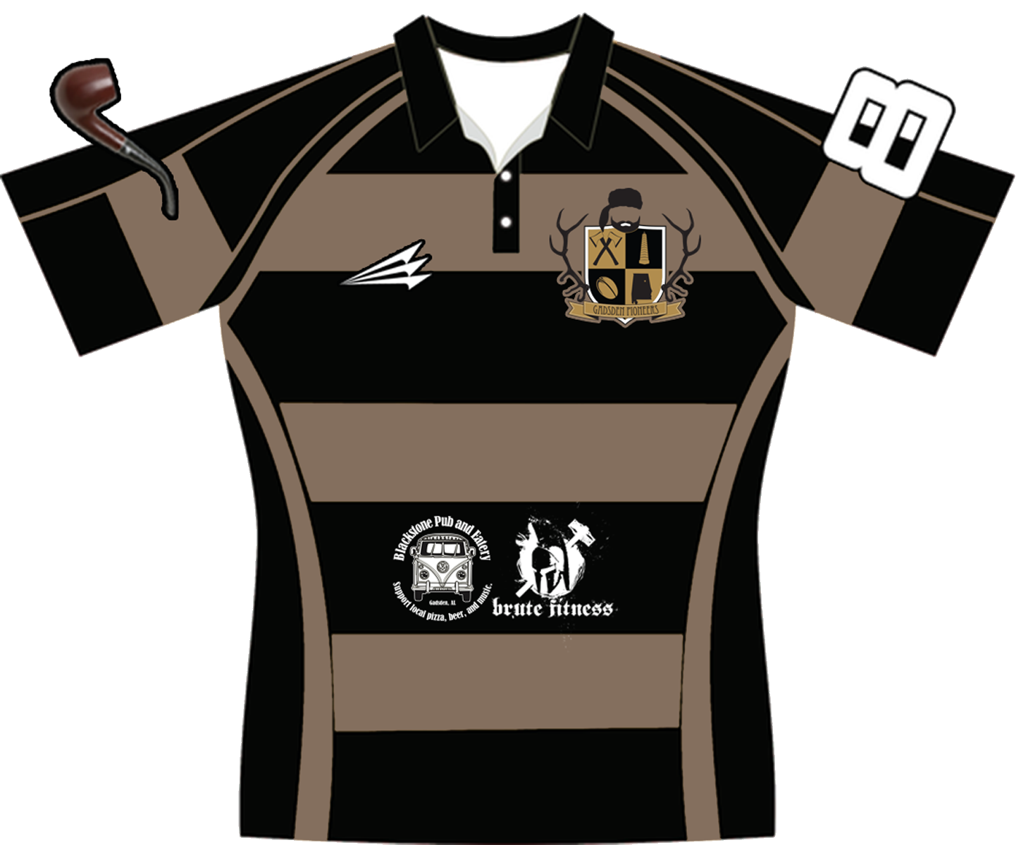 Gadsden Pioneers Rugby Jersey
