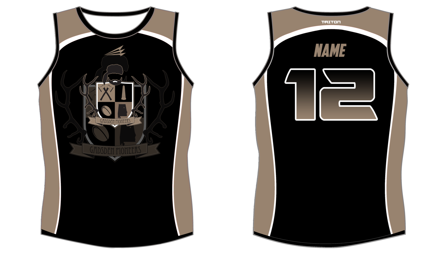 Gadsden Pioneers Rugby Singlet