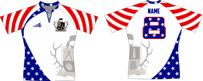 Gadsden Pioneers Patriotic Rugby Jersey