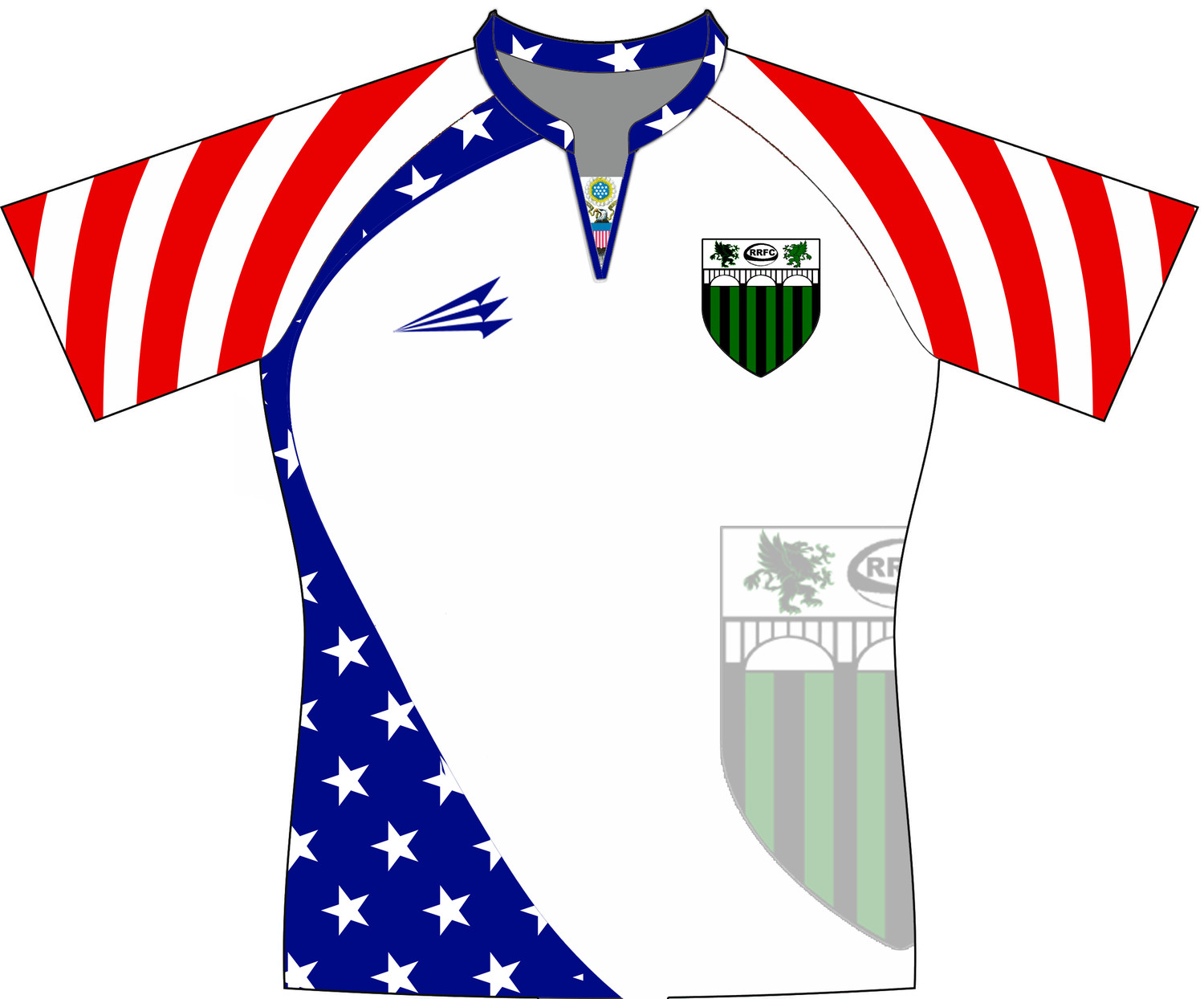 Rappahanock RFC Patriotic Rugby Jersey