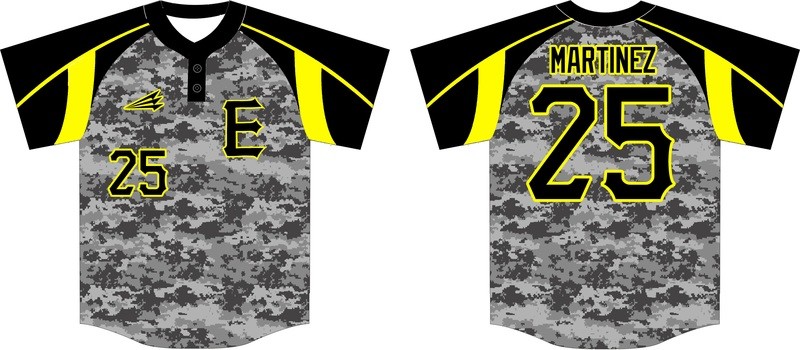 Pueblo Eagles Custom Baseball Jersey #3C