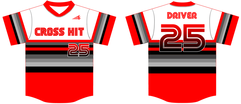 Crosshit Baseball Custom Jersey Design #3
