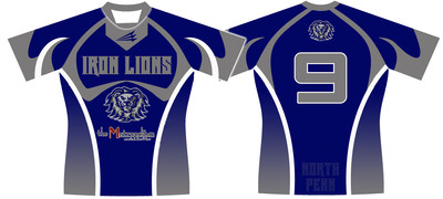 North Penn Iron Lions Rugby Jersey