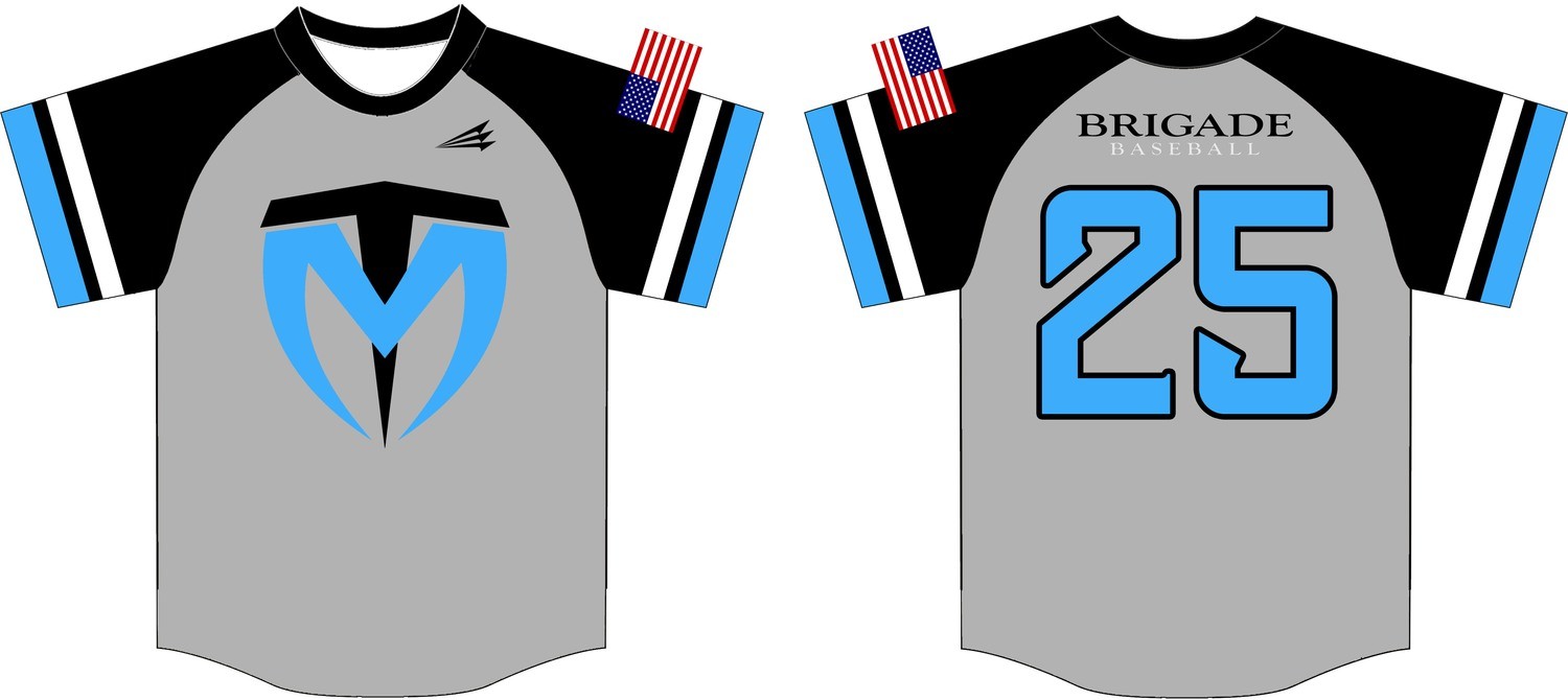 MT Brigade Custom Baseball Jersey #3