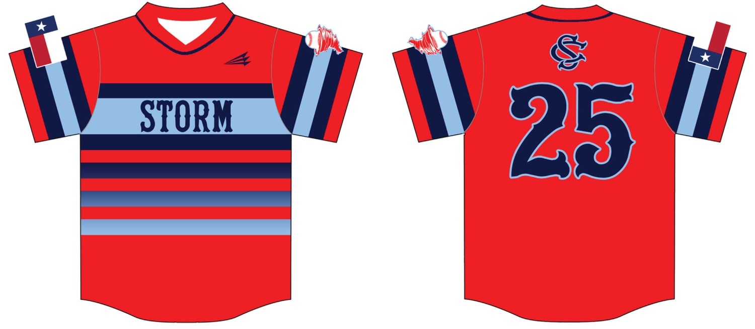 Cowtown Storm Custom HexaFlex Baseball Jersey #3d