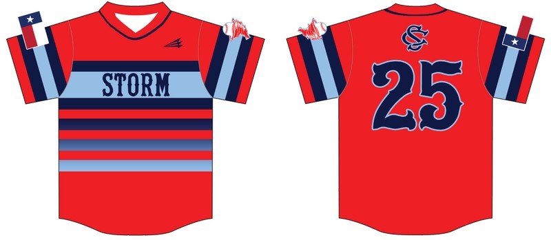 Cowtown Storm Custom HexaFlex Baseball Jersey #3d