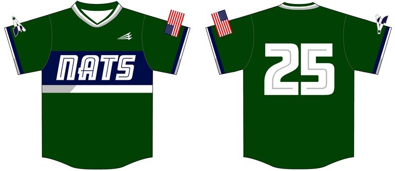 Northwest Naturals Custom Baseball Jersey #1B