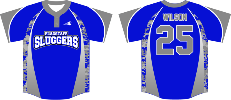 Flagstaff Sluggers Custom Baseball Jersey #1B
