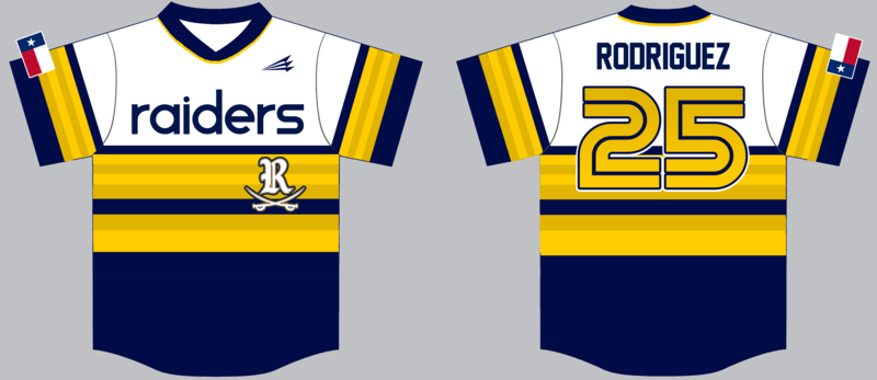 Texas Raiders Baseball Jersey D5