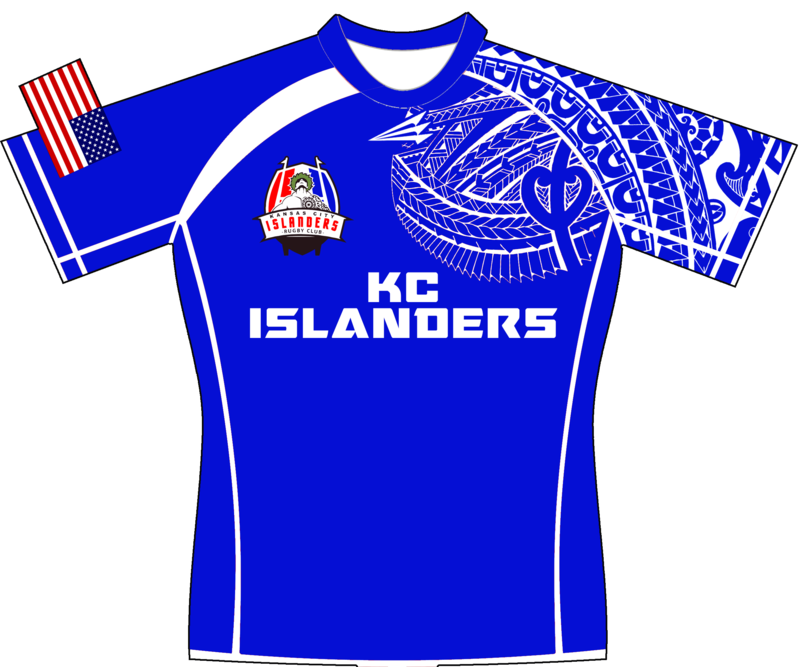 KC Islanders Tribal Rugby Jersey