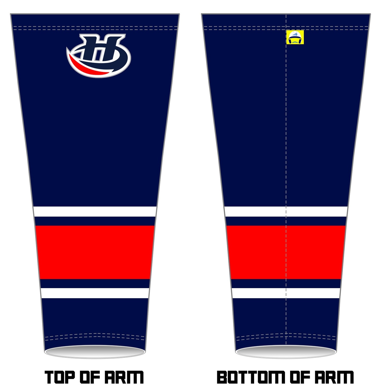Augusta Hurricanes Custom Baseball Arm Sleeve
