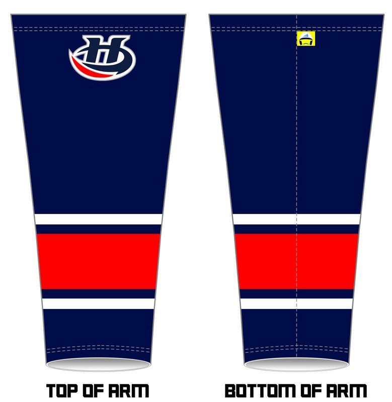 Augusta Hurricanes Custom Baseball Arm Sleeve