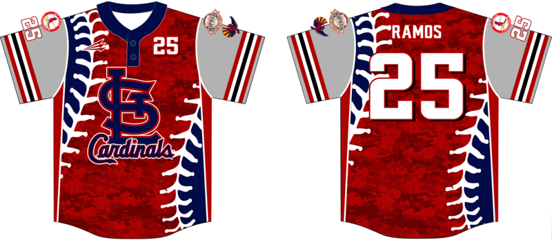 Rush Air Cardinals Custom Baseball Jersey #11