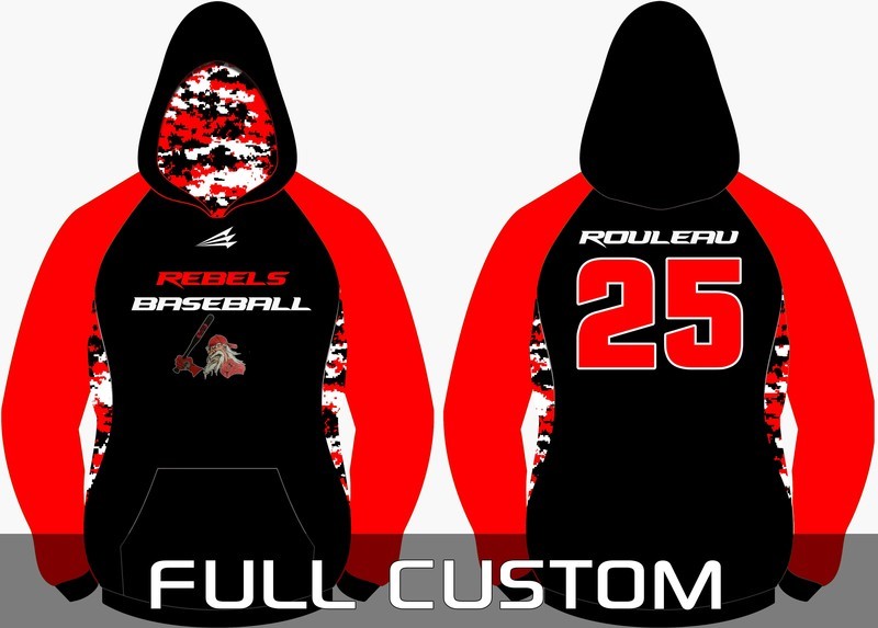 Rebels Baseball Vulcan Winterproof Hoodie