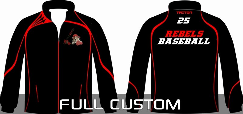 Rebels Baseball Crusader Rainproof Jacket